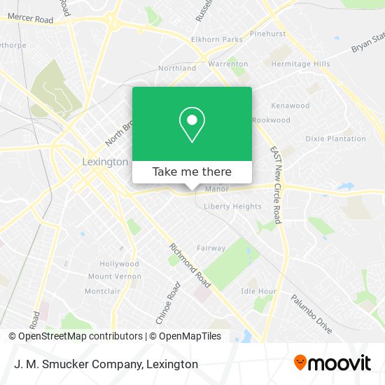 J. M. Smucker Company map