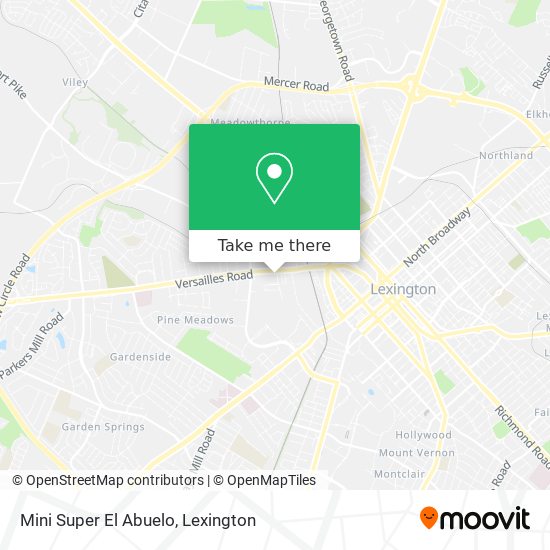 Mini Super El Abuelo map