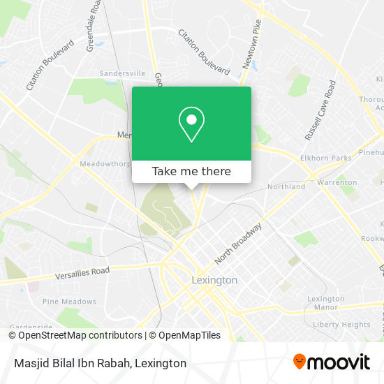 How To Get To Masjid Bilal Ibn Rabah In Lexington Fayette By Bus