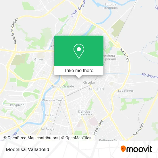 Modelisa map