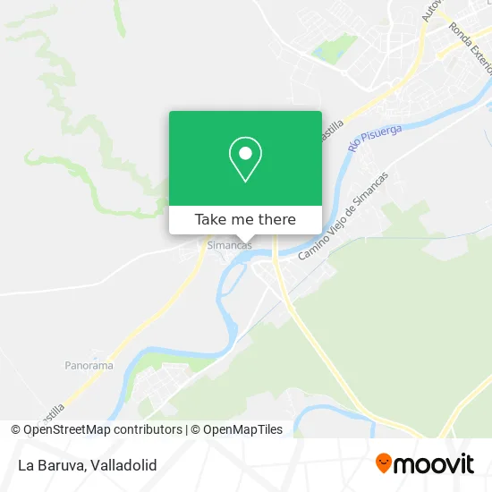La Baruva map