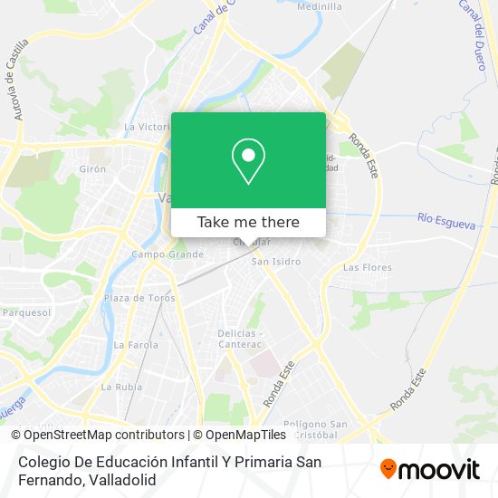 Colegio De Educación Infantil Y Primaria San Fernando map