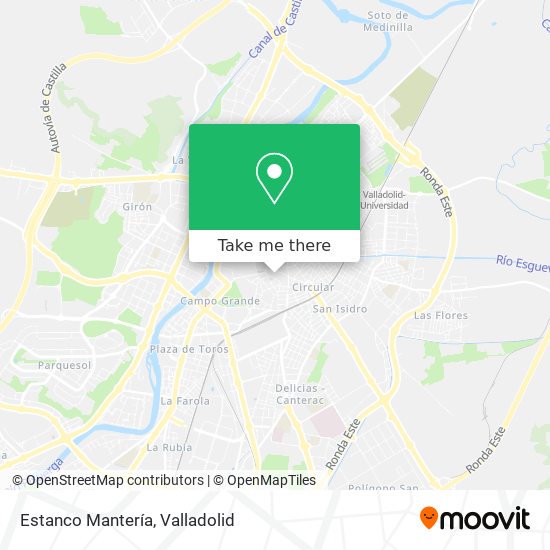 Estanco Mantería map