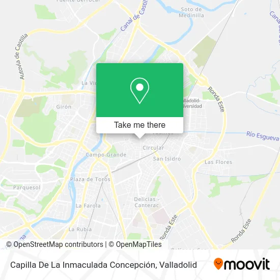 Capilla De La Inmaculada Concepción map