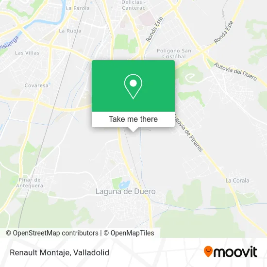 Renault Montaje map