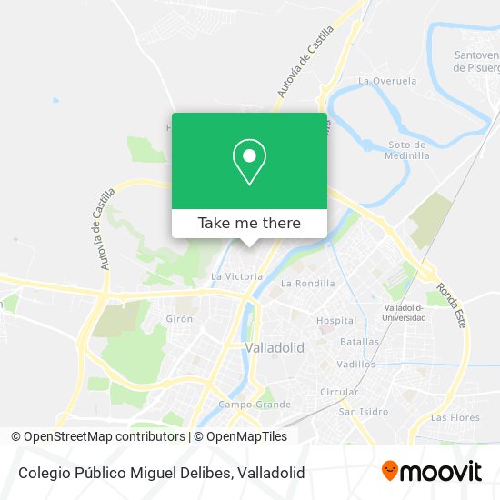 Colegio Público Miguel Delibes map