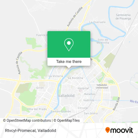 Rtvcyl-Promecal map