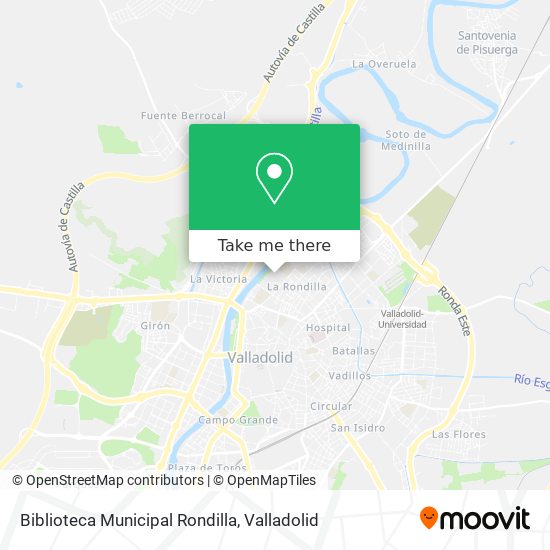 Biblioteca Municipal Rondilla map