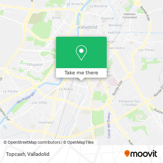 Topcash map