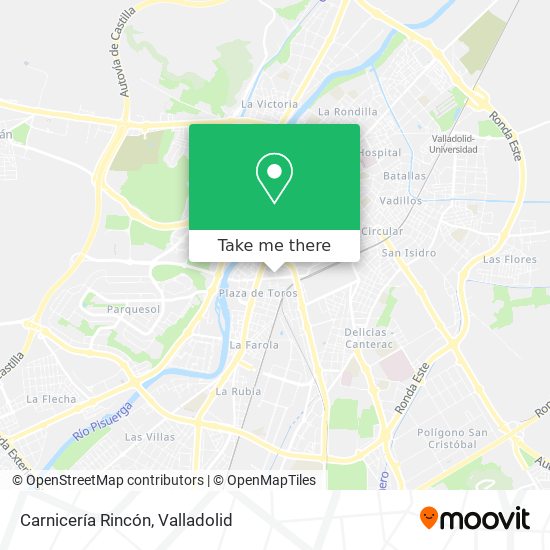 Carnicería Rincón map