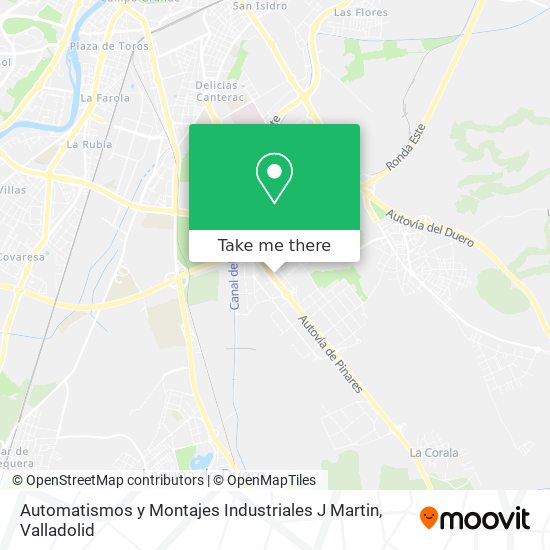 Automatismos y Montajes Industriales J Martin map