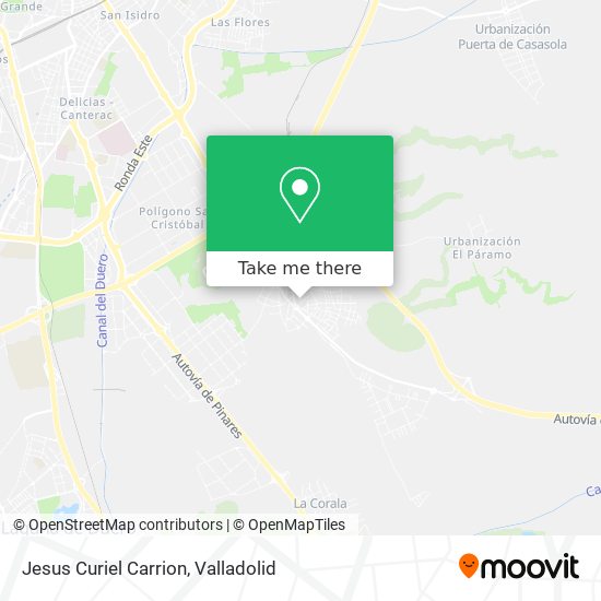 Jesus Curiel Carrion map