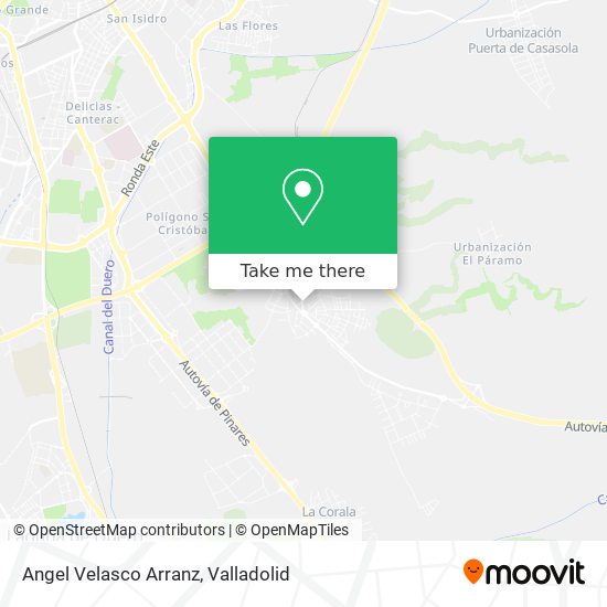 Angel Velasco Arranz map