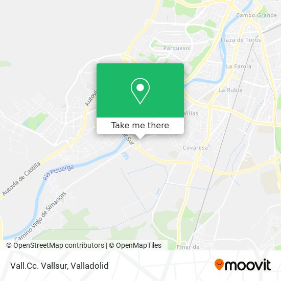 Vall.Cc. Vallsur map