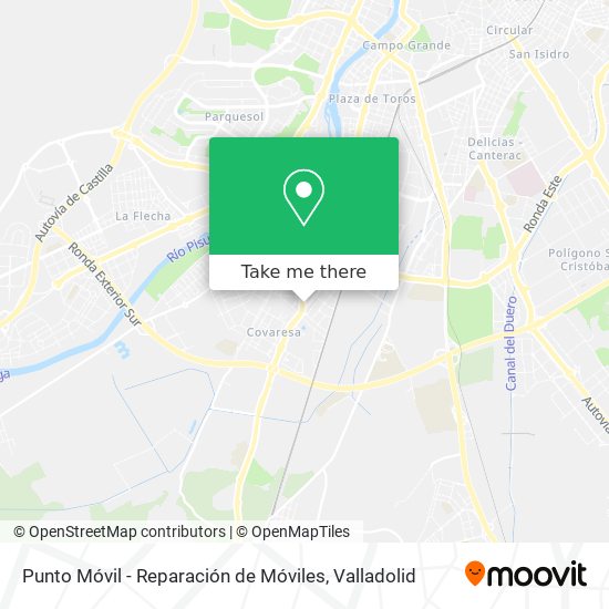Punto Móvil - Reparación de Móviles map