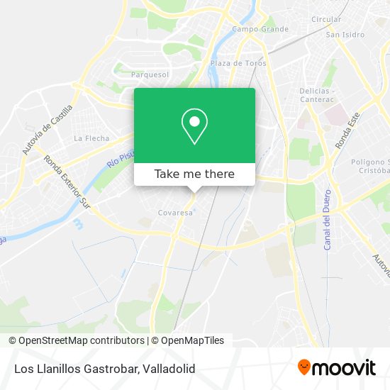 Los Llanillos Gastrobar map