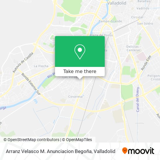 Arranz Velasco M. Anunciacion Begoña map