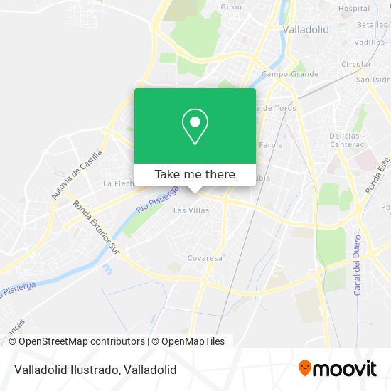 Valladolid Ilustrado map