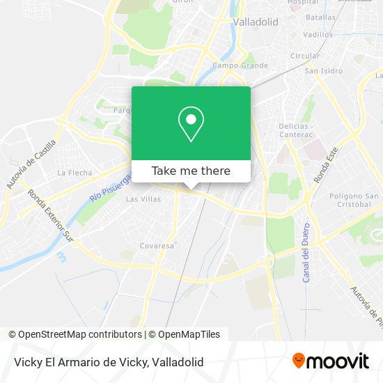 Vicky El Armario de Vicky map