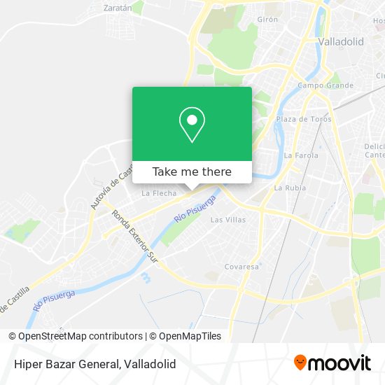 Hiper Bazar General map