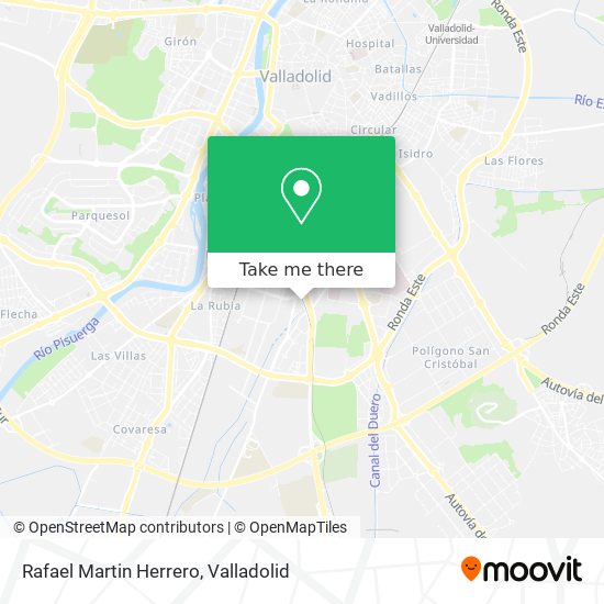 Rafael Martin Herrero map