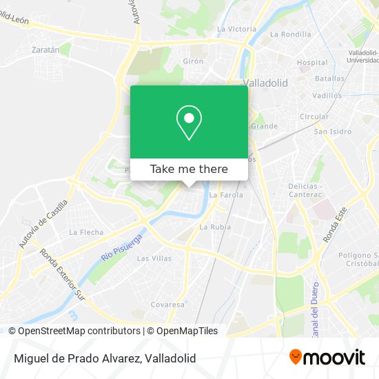 Miguel de Prado Alvarez map