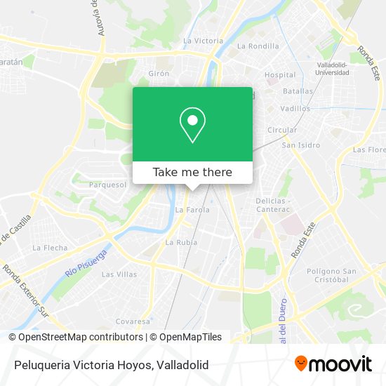 Peluqueria Victoria Hoyos map