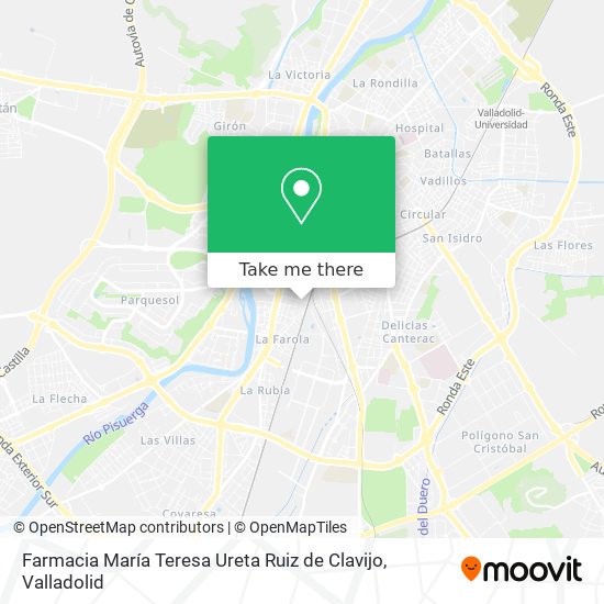 Farmacia María Teresa Ureta Ruiz de Clavijo map