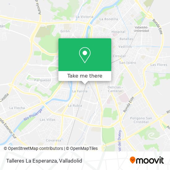 Talleres La Esperanza map