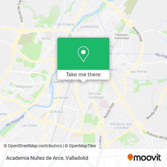 Academia Nuñez de Arce map