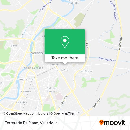 Ferretería Pelícano map