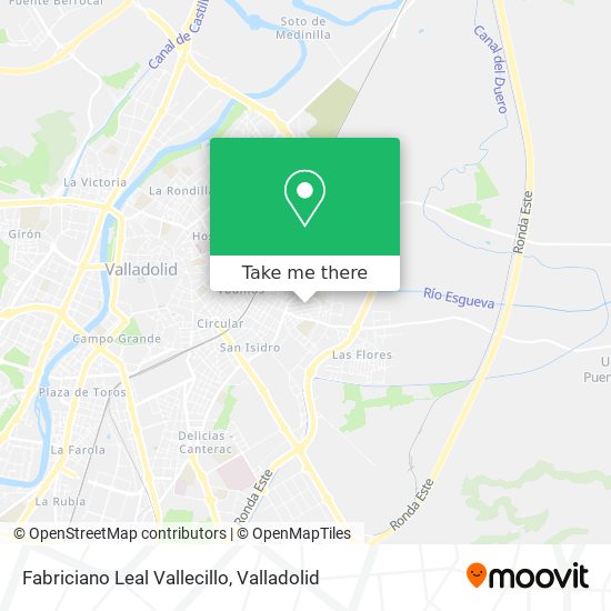 Fabriciano Leal Vallecillo map