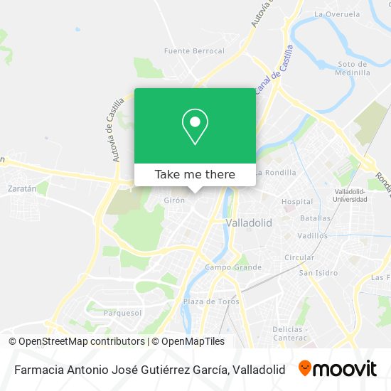 Farmacia Antonio José Gutiérrez García map