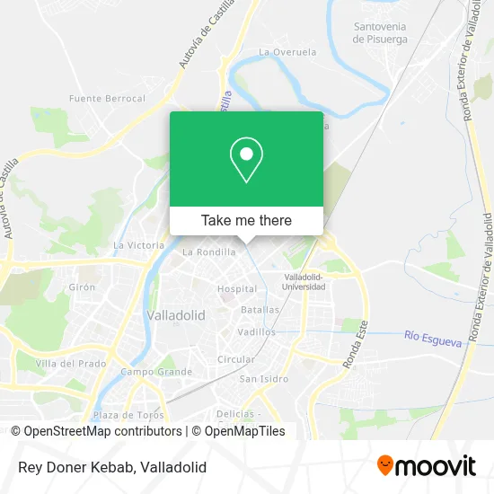 Rey Doner Kebab map