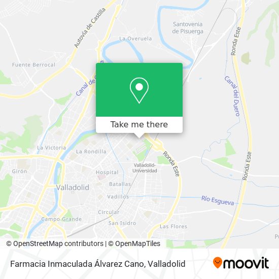 Farmacia Inmaculada Álvarez Cano map