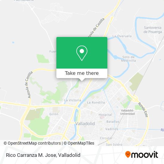 Rico Carranza M. Jose map