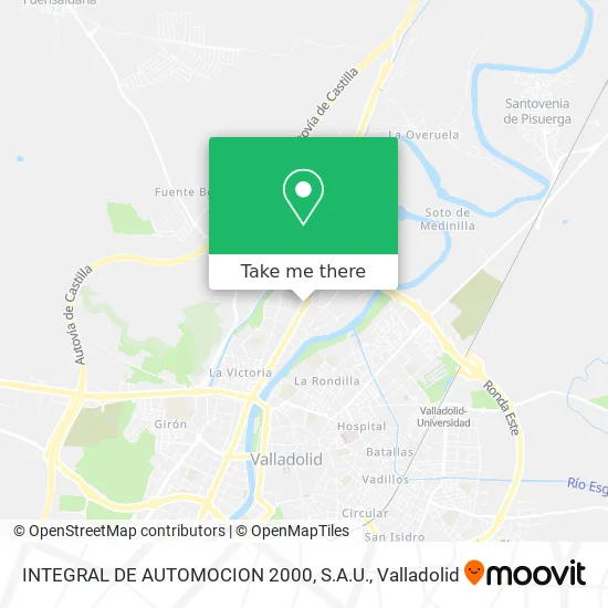 INTEGRAL DE AUTOMOCION 2000, S.A.U. map