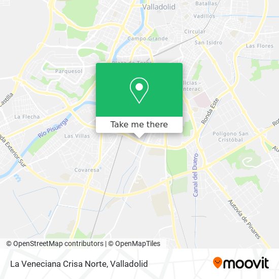 La Veneciana Crisa Norte map