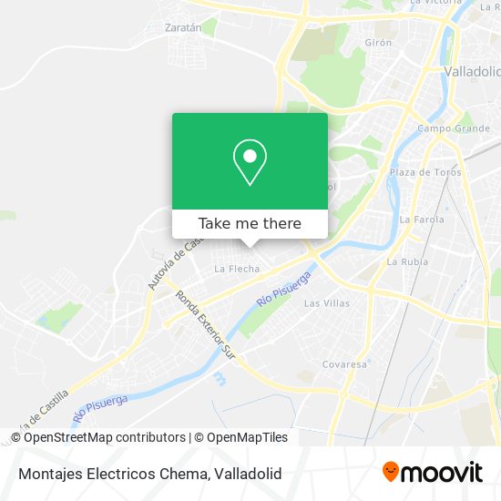 Montajes Electricos Chema map