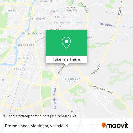 Promociones Martingar map
