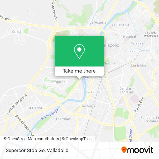 mapa Supercor Stop Go