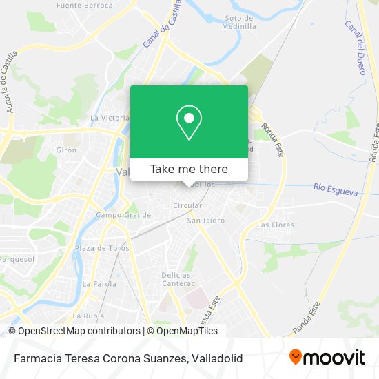 Farmacia Teresa Corona Suanzes map