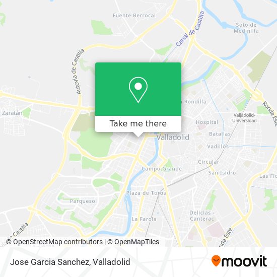 Jose Garcia Sanchez map