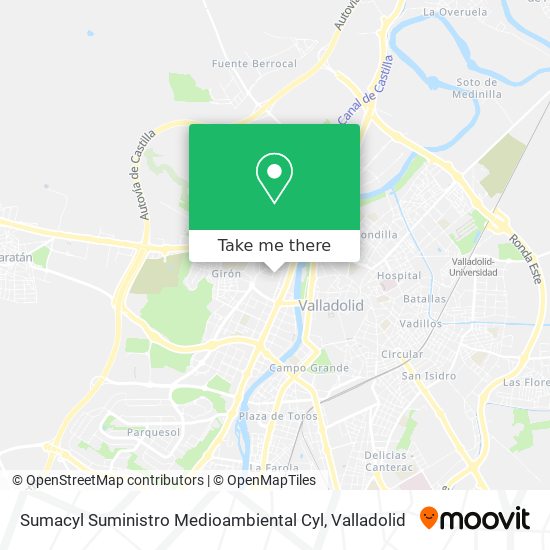 Sumacyl Suministro Medioambiental Cyl map