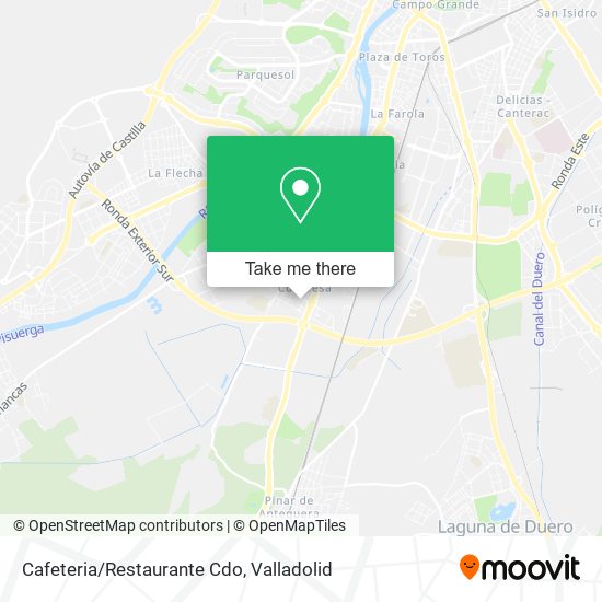 Cafeteria/Restaurante Cdo map