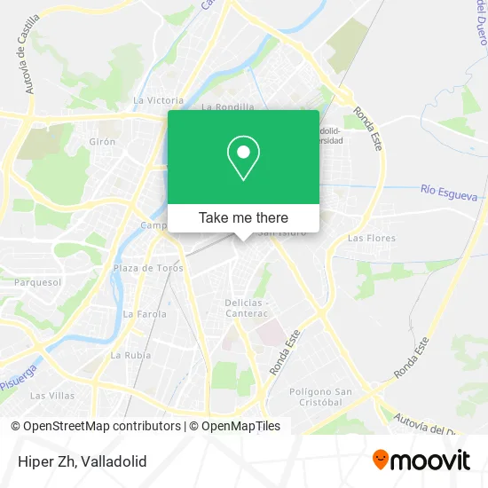 mapa Hiper Zh