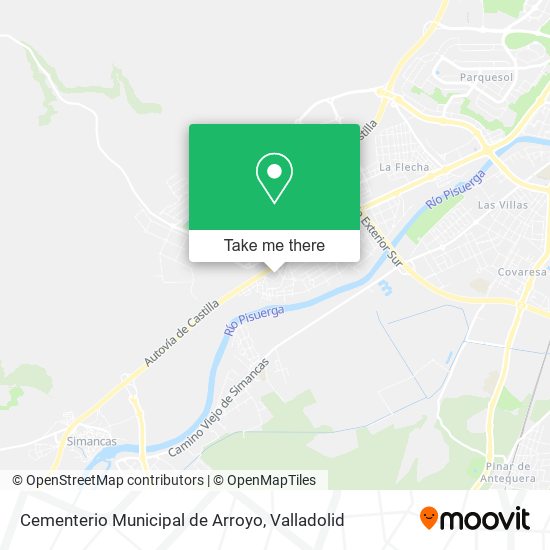 Cementerio Municipal de Arroyo map