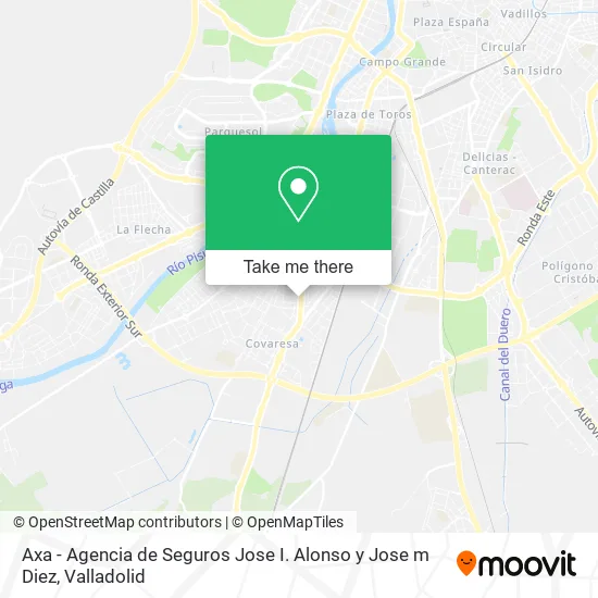 Axa - Agencia de Seguros Jose I. Alonso y Jose m Diez map