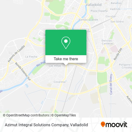 Azimut Integral Solutions Company map