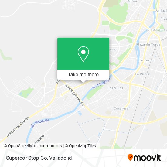 Supercor Stop Go map